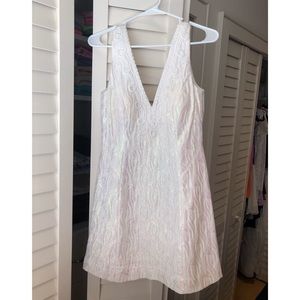 Lilly Pulitzer Brynn Dress in Iridescent White